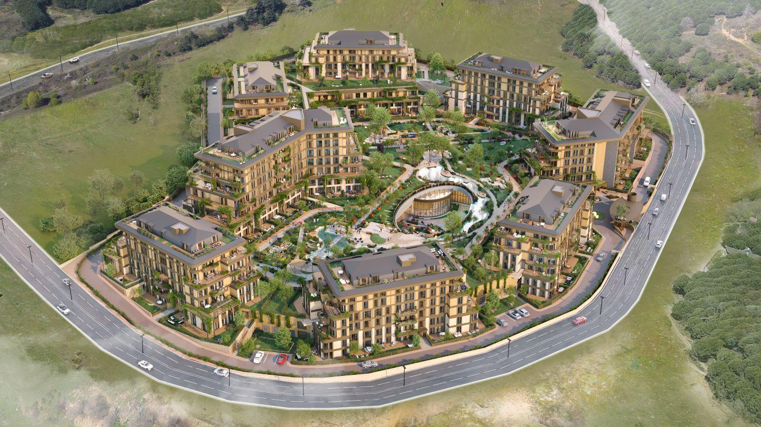 1+1 Apartment in Next Level Kemer Project - Luxury & Nature-Infused Living - Suitable for Citizenship