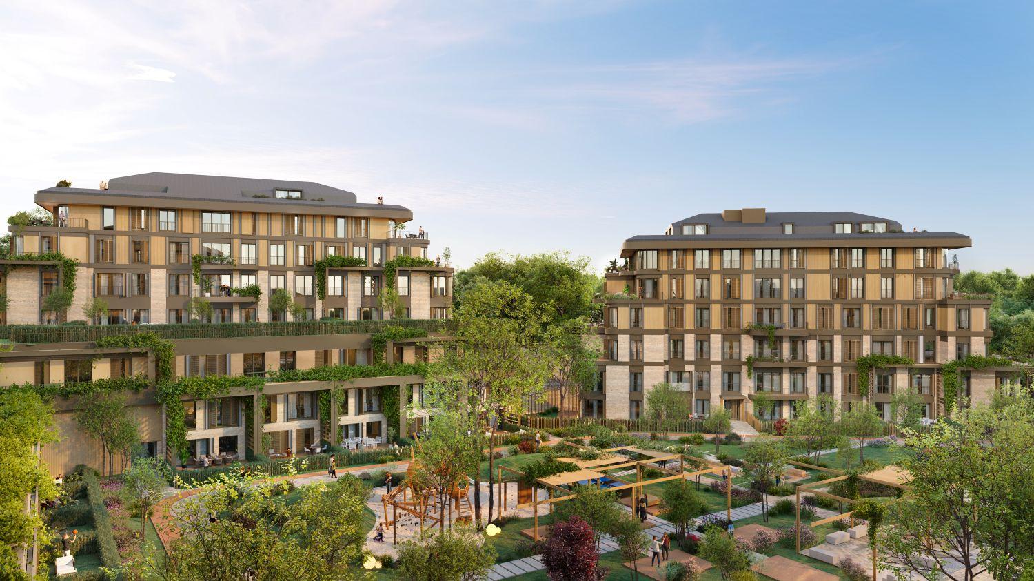 1+1 Apartment in Next Level Kemer Project - Luxury & Nature-Infused Living - Suitable for Citizenship