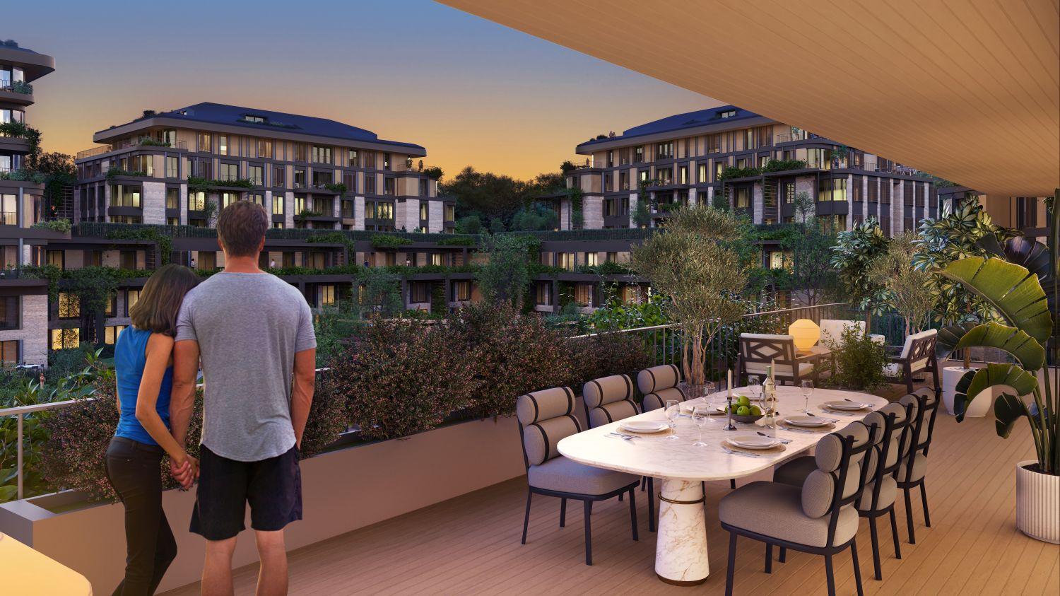 1+1 Apartment in Next Level Kemer Project - Luxury & Nature-Infused Living - Suitable for Citizenship