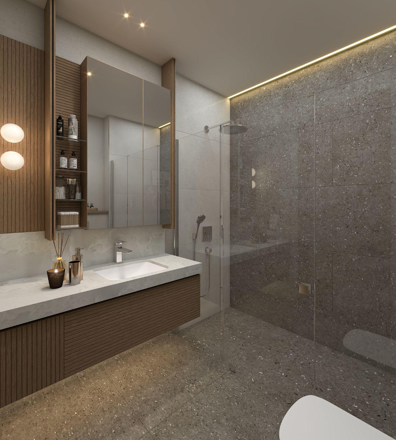 1+1 Apartment in Next Level Kemer Project - Luxury & Nature-Infused Living - Suitable for Citizenship