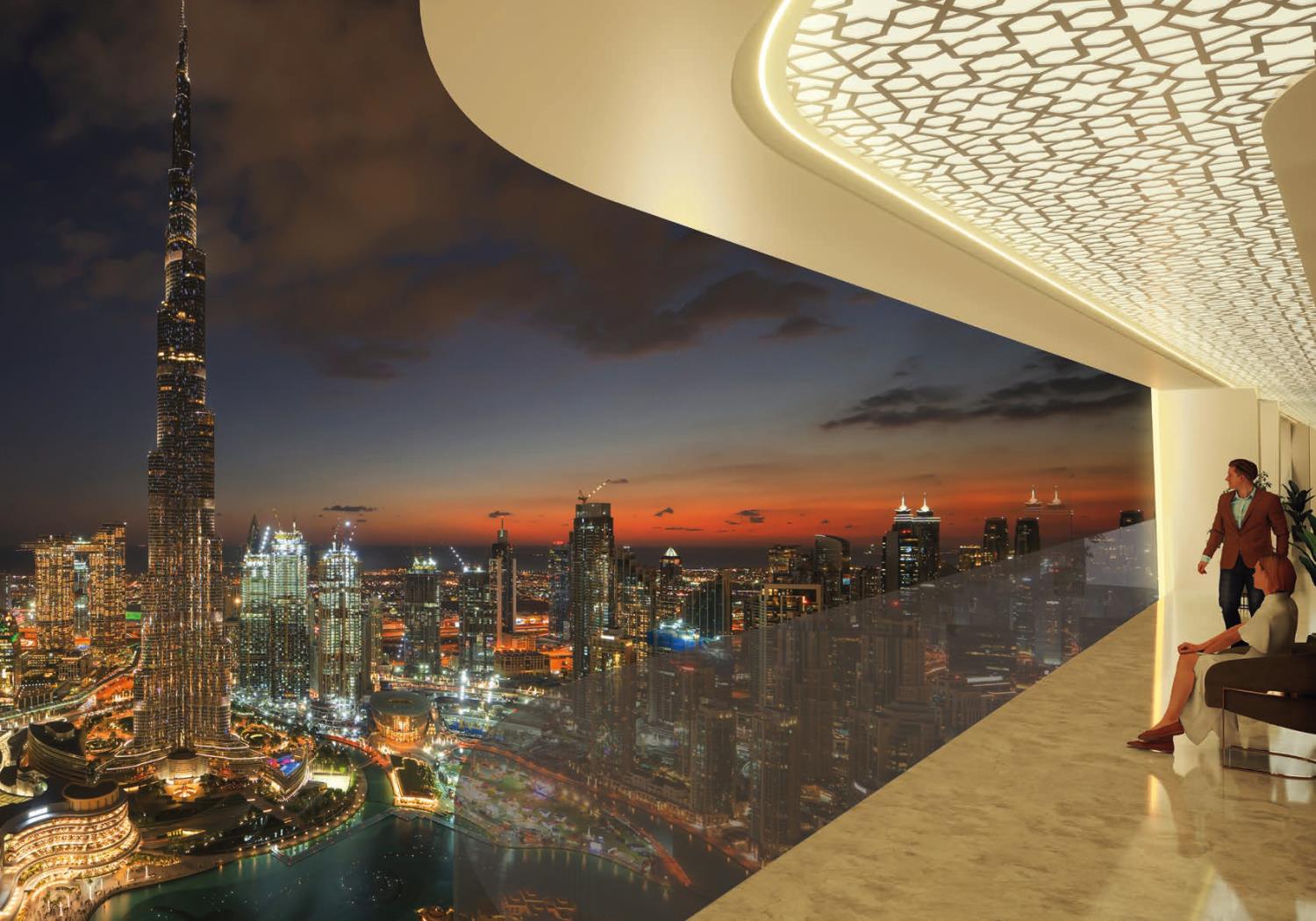 BAYZ101 by Danube: City & Canal View and Sheikh Zayed Road & Sea View- 3 Bedroom