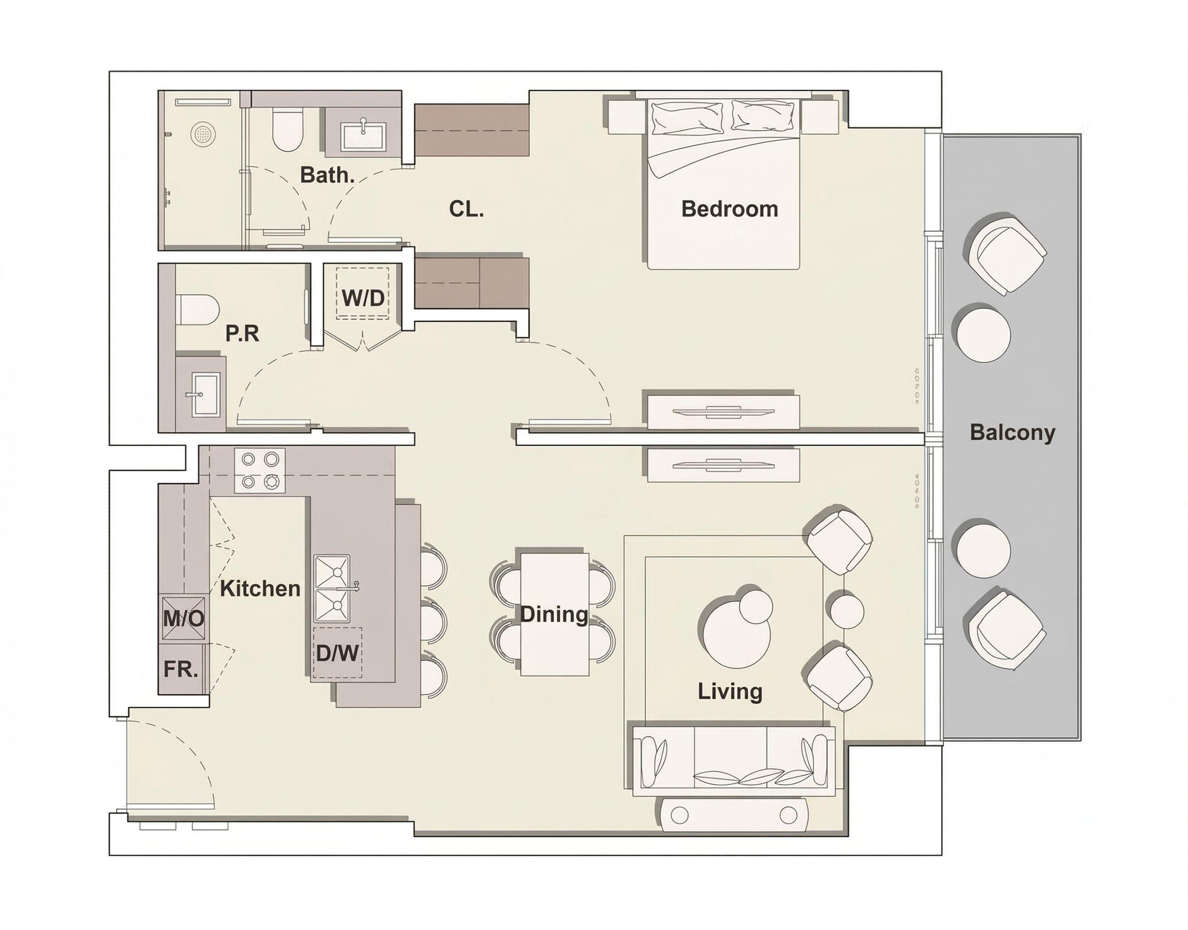 One Riverpoint - 1 Bedroom Apartment - Iconic Waterfront Living, Business Bay