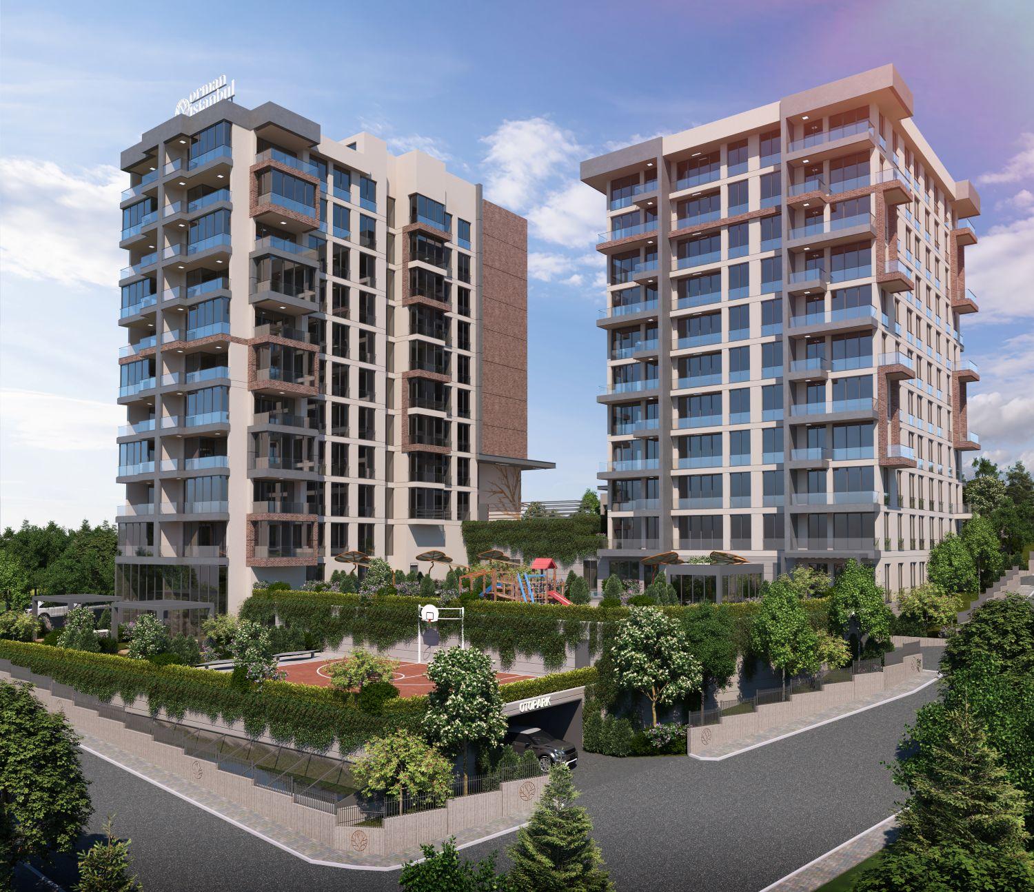 2+1 Apartment with Closed Kitchen in Orman Istanbul – Suitable for Citizenship