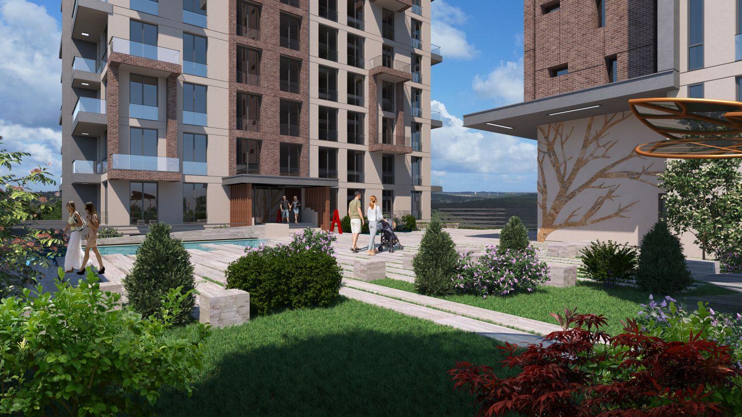 2+1 Apartment with Closed Kitchen in Orman Istanbul – Suitable for Citizenship