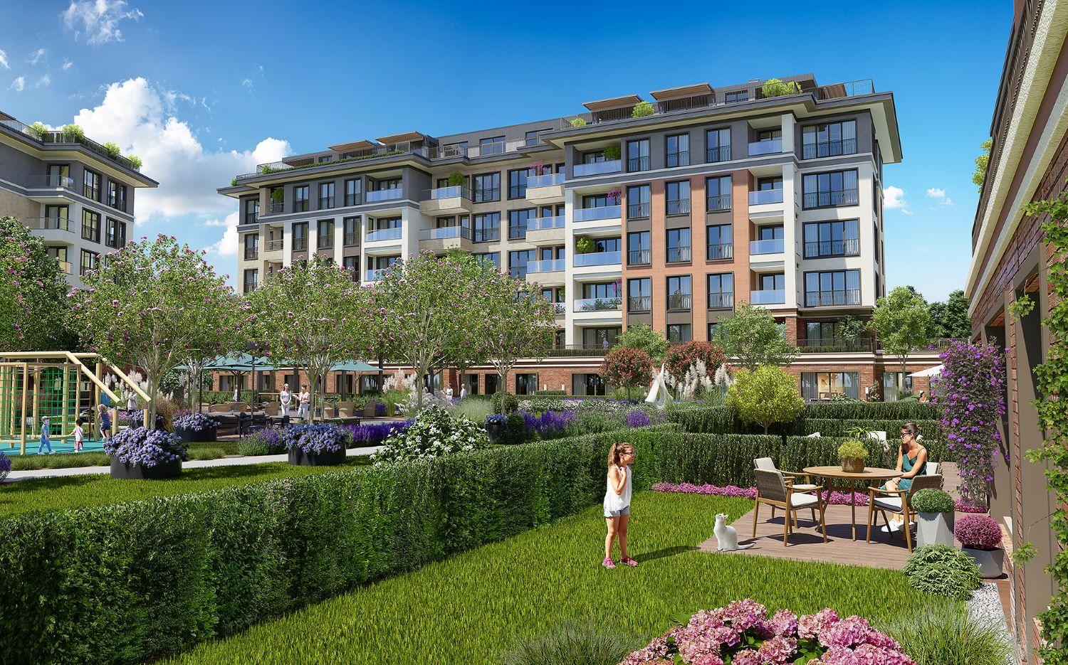 Comfortable Luxury 2+1 Apartment in Özak Duyu Göktürk Project - Suitable for Citizenship