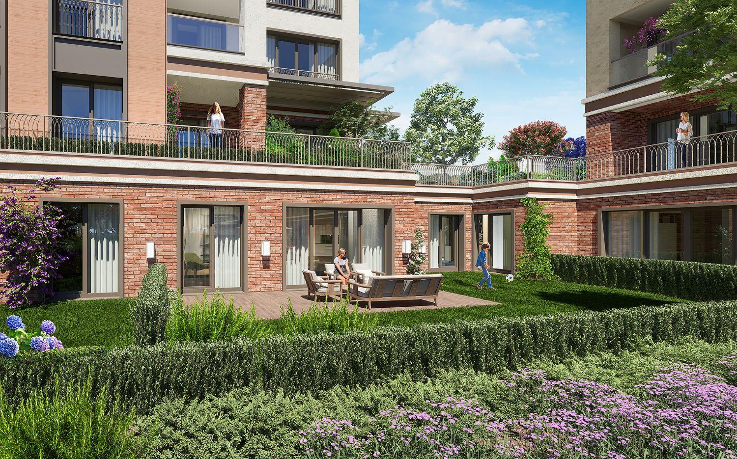 Comfortable Luxury 2+1 Apartment in Özak Duyu Göktürk Project - Suitable for Citizenship