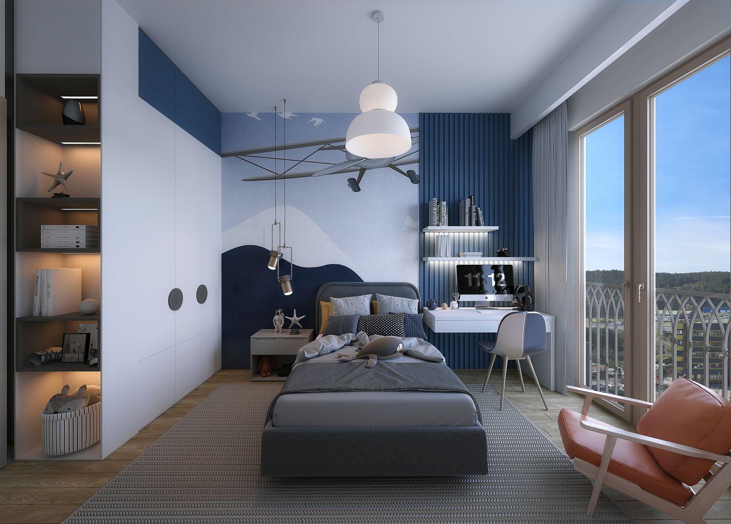 Comfortable Luxury 2+1 Apartment in Özak Duyu Göktürk Project - Suitable for Citizenship