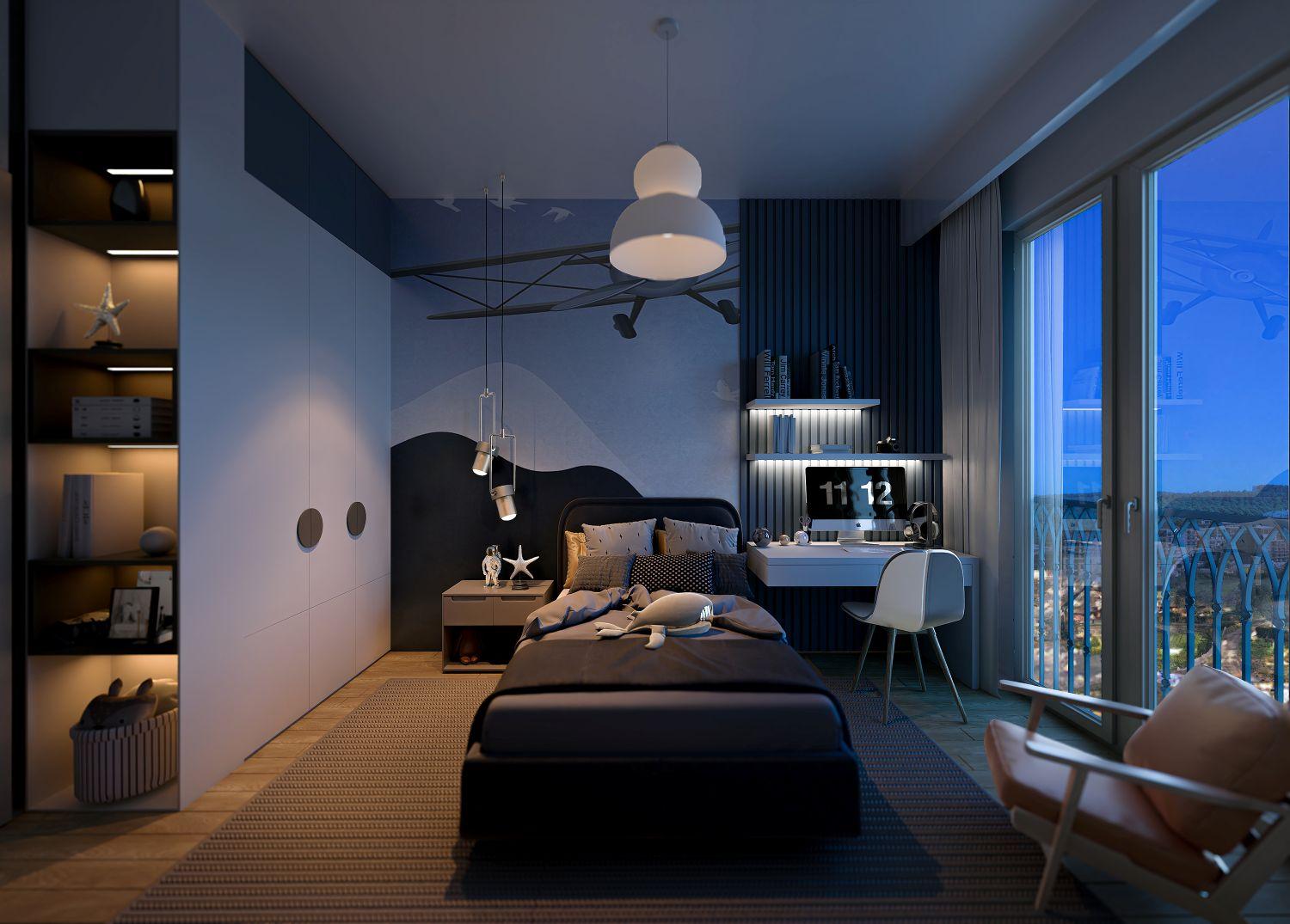 Comfortable Luxury 2+1 Apartment in Özak Duyu Göktürk Project - Suitable for Citizenship