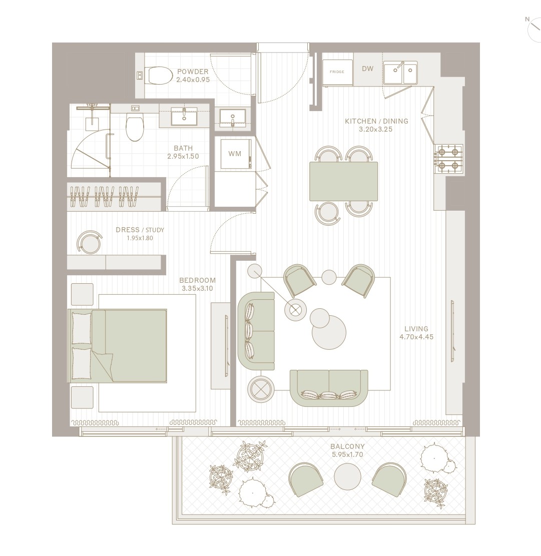 Ember at Park Five - 1 Bedroom Apartment
