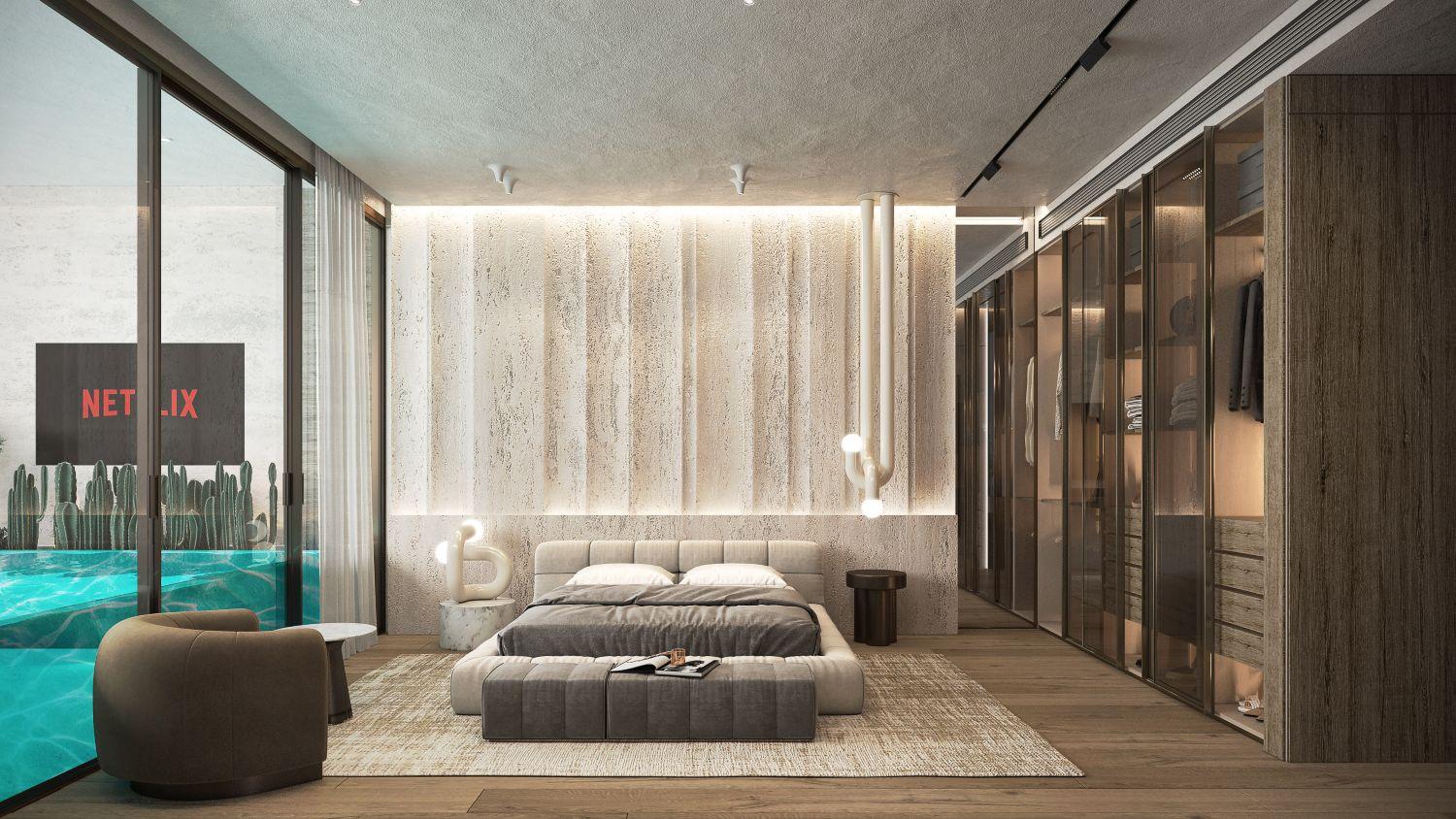 Peace Lagoons by Peace Homes - 1 Bedroom Apartment - Luxury Apartments with Private Pool