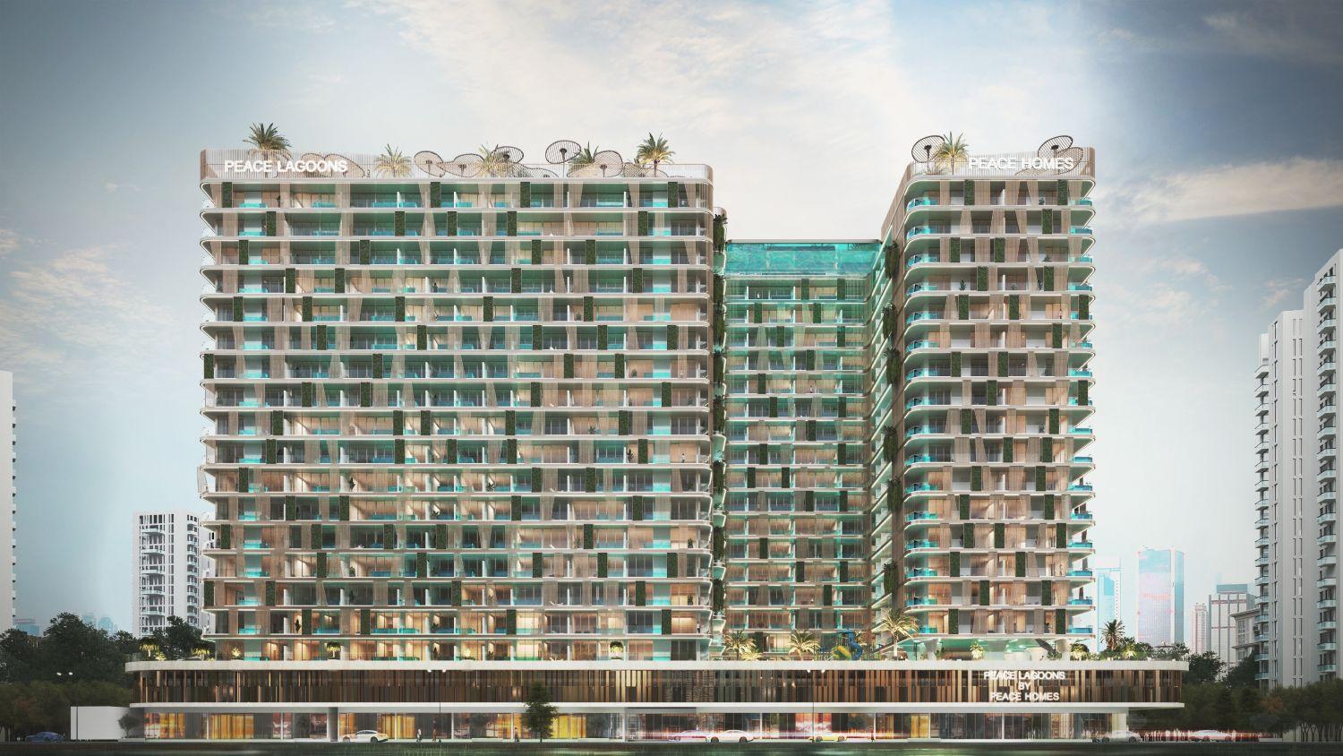 Peace Lagoons by Peace Homes - 1 Bedroom Apartment - Luxury Apartments with Private Pool