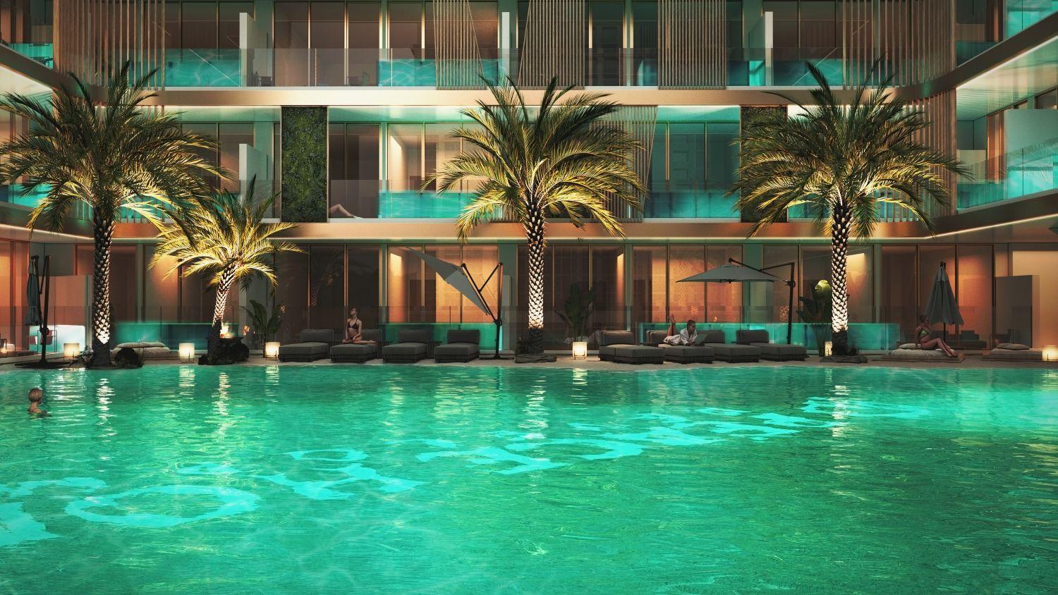 Peace Lagoons by Peace Homes - 1 Bedroom Apartment - Luxury Apartments with Private Pool