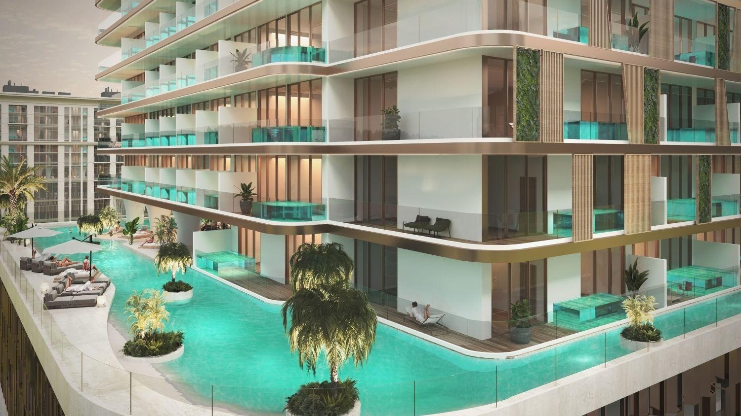 Peace Lagoons by Peace Homes - 1 Bedroom Apartment - Luxury Apartments with Private Pool