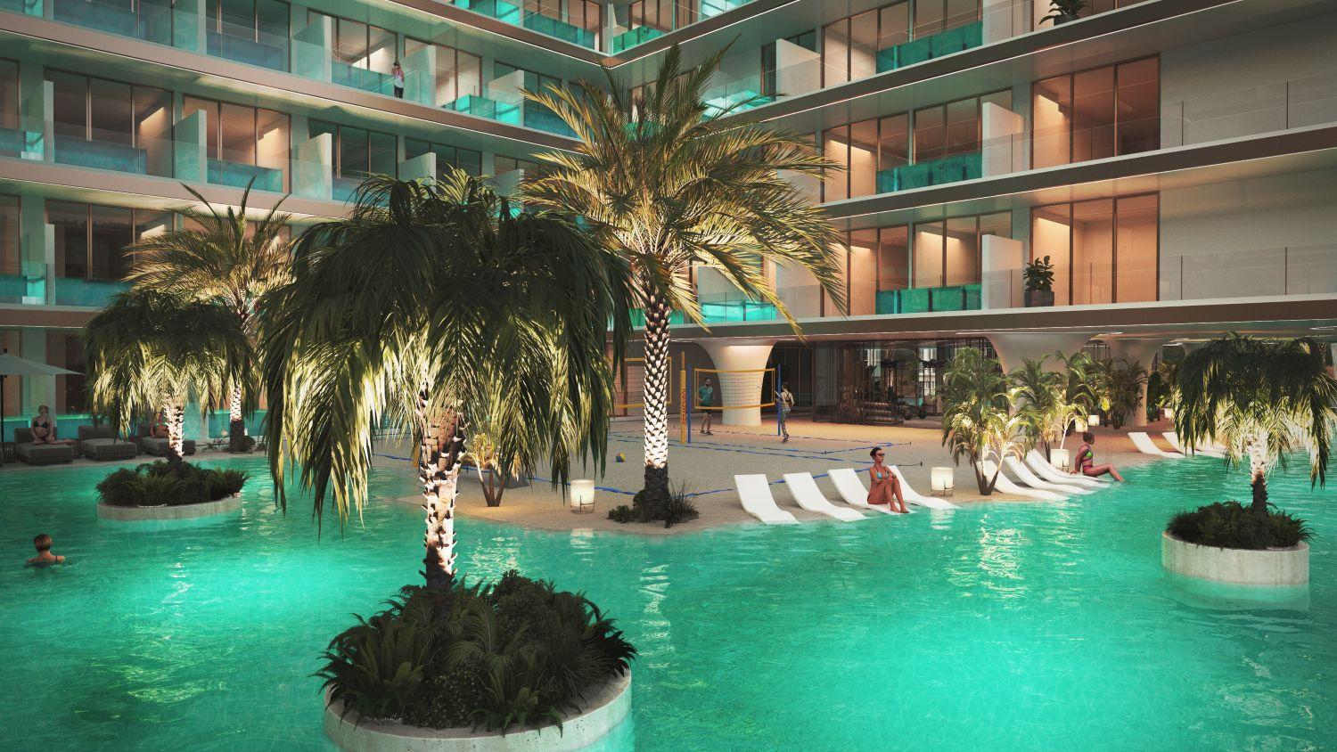Peace Lagoons by Peace Homes - 1 Bedroom Apartment - Luxury Apartments with Private Pool