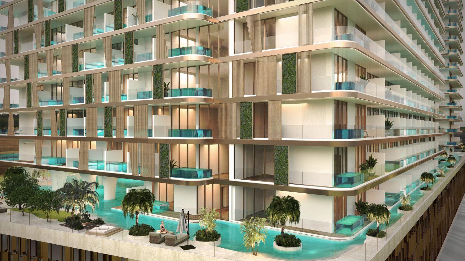 Peace Lagoons by Peace Homes - 1 Bedroom Apartment - Luxury Apartments with Private Pool