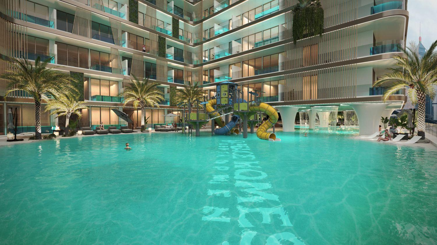 Peace Lagoons by Peace Homes - 1 Bedroom Apartment - Luxury Apartments with Private Pool