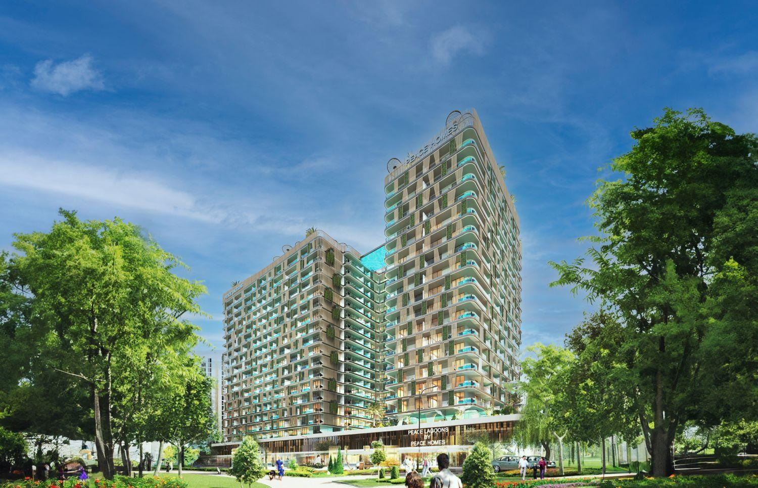Peace Lagoons by Peace Homes - 1 Bedroom Apartment - Luxury Apartments with Private Pool