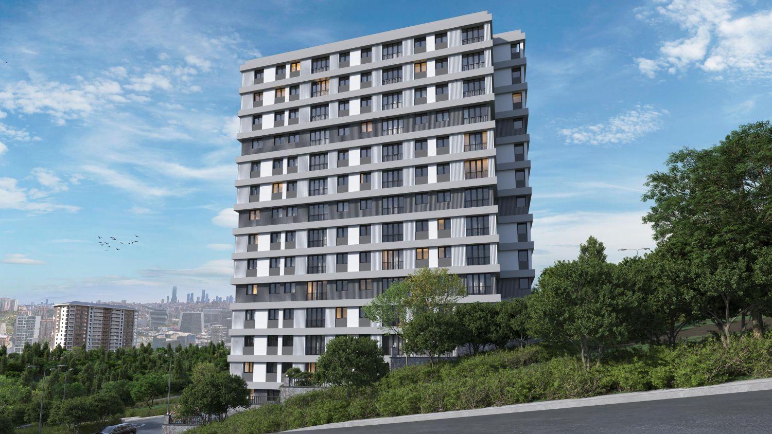 1+1 Apartment Near Metro in Pelit Levent Project