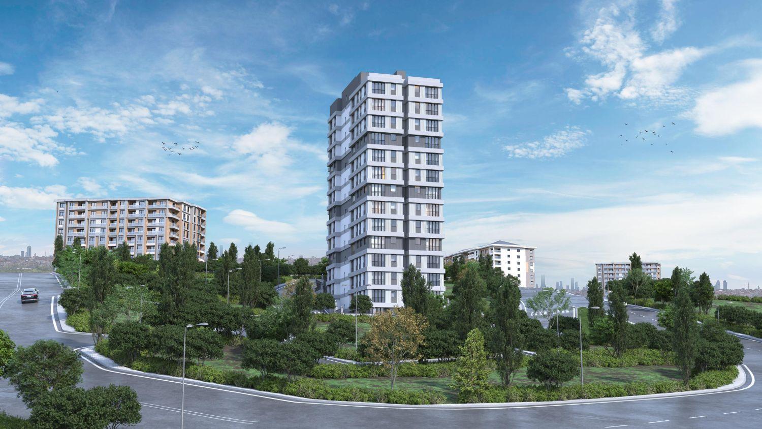 1+1 Apartment Near Metro in Pelit Levent Project
