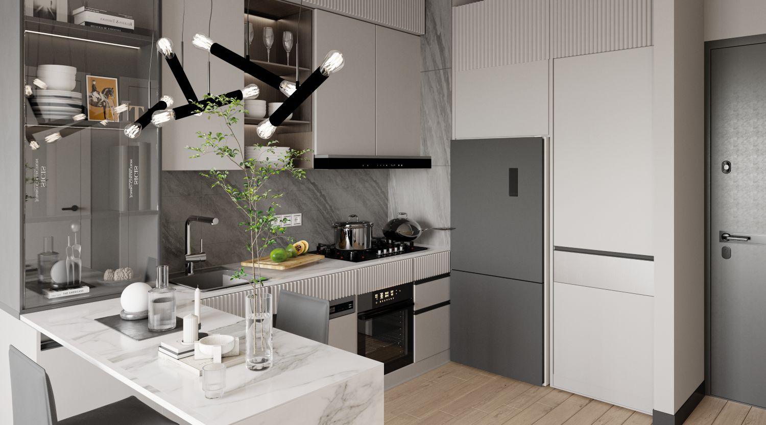 1+1 Apartment Near Metro in Pelit Levent Project