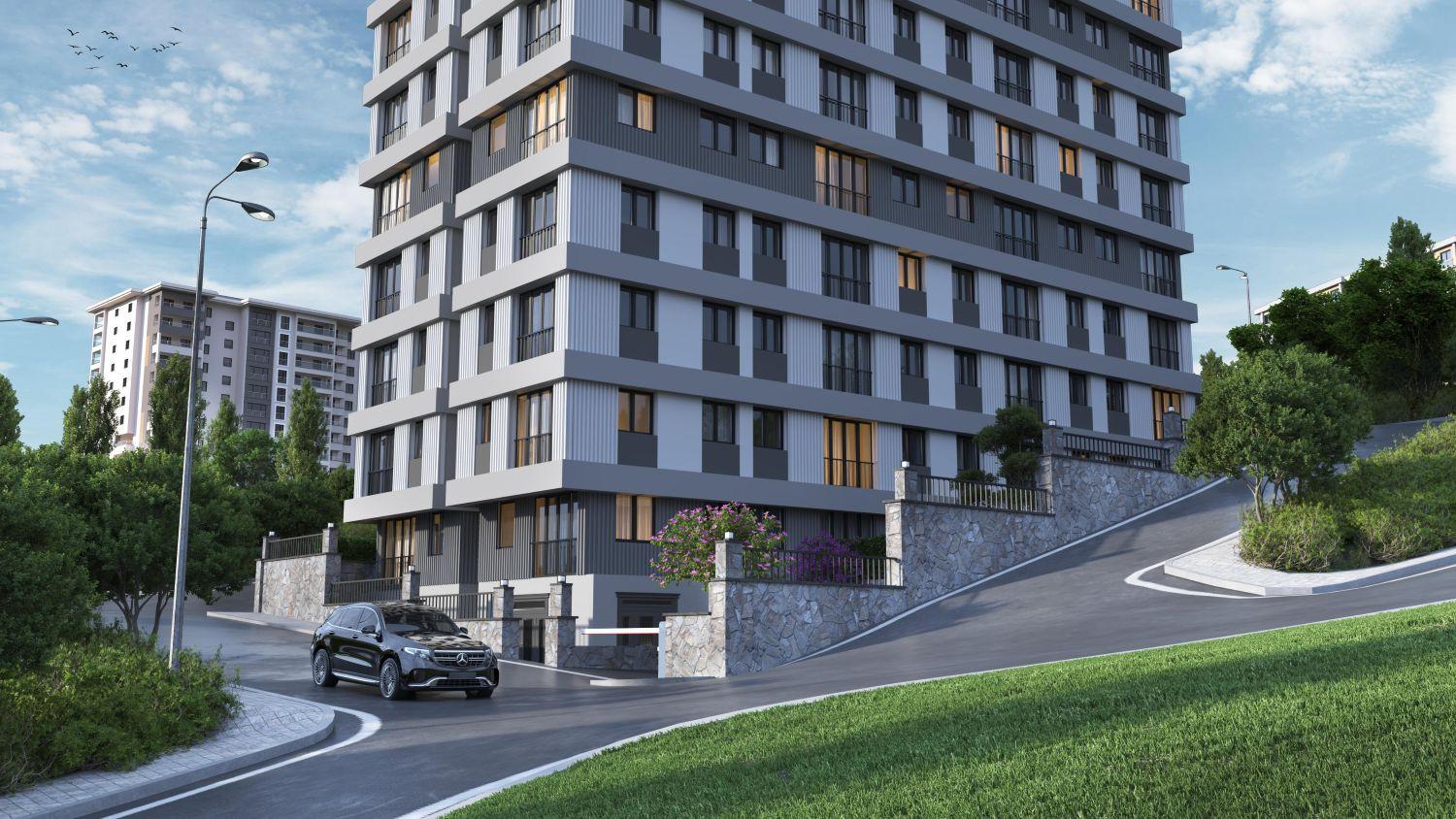 1+1 Apartment Near Metro in Pelit Levent Project