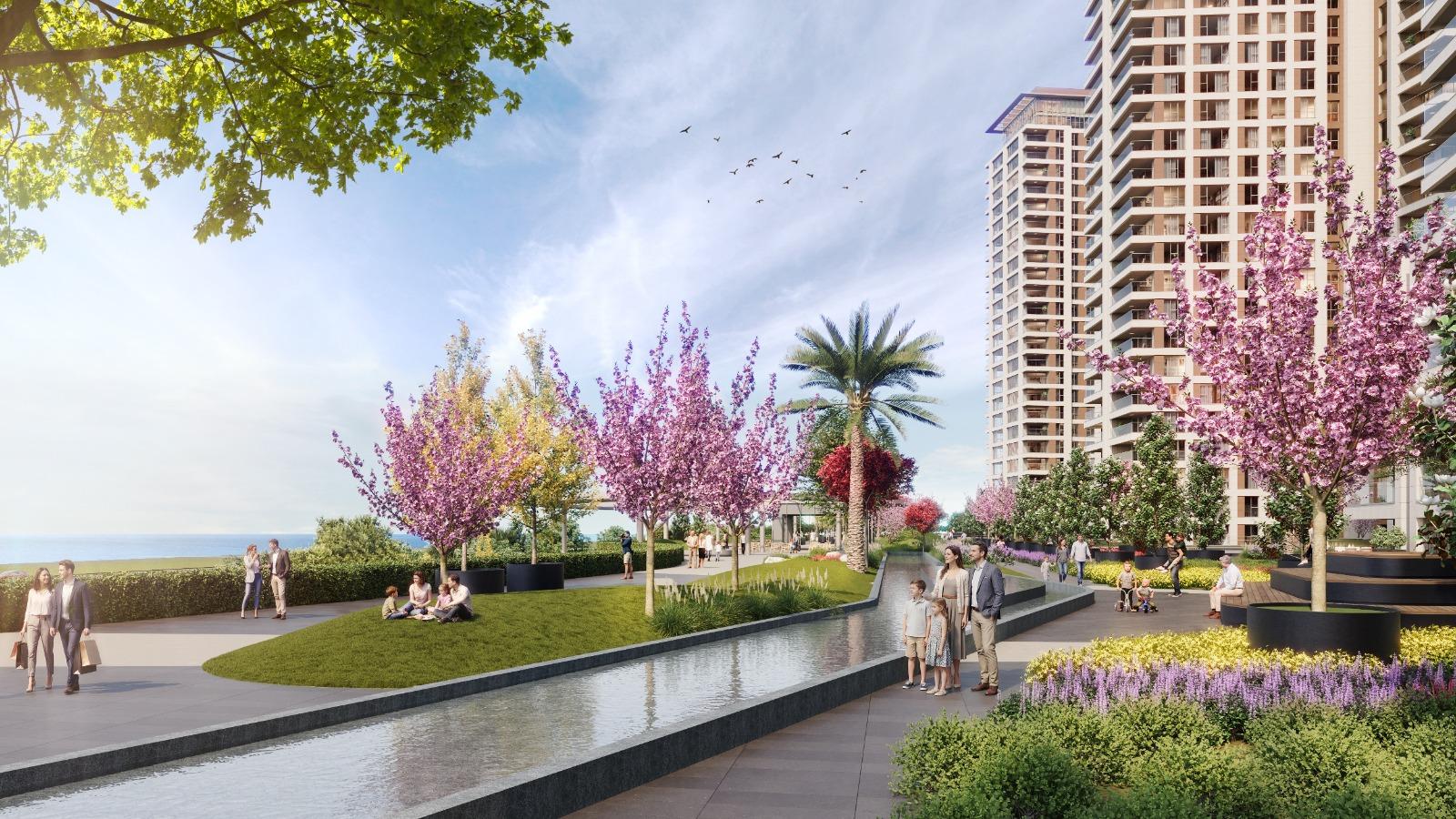 Peron Istanbul: Luxury 3+1 Apartment with Sea View - Suitable for Citizenship