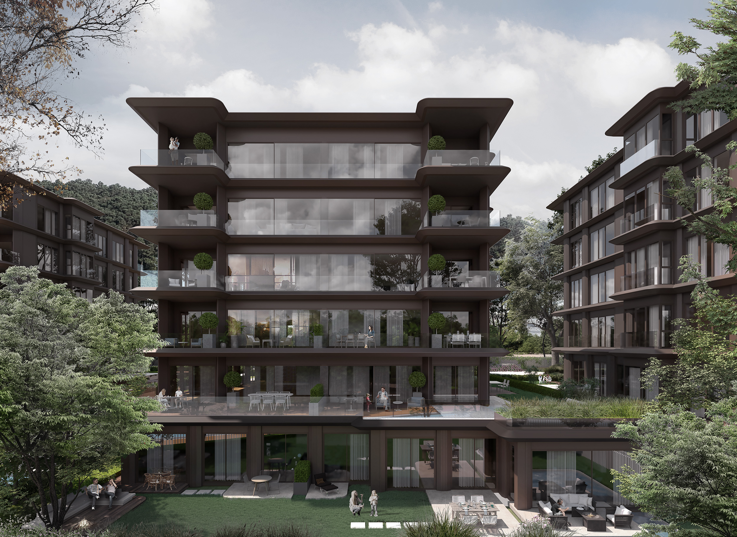 4 Bedrooms Luxury Residences in the forest in Istanbul