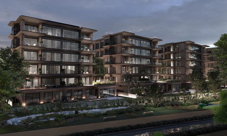 Privé Kemer: 5+1 Terrace Apartment in Göktürk – Citizenship Eligible