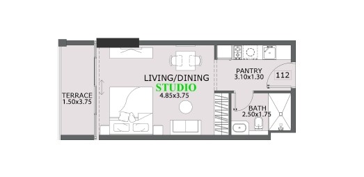 Provenza Residences - Studio
