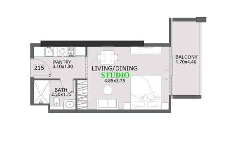Provenza Residences - Studio