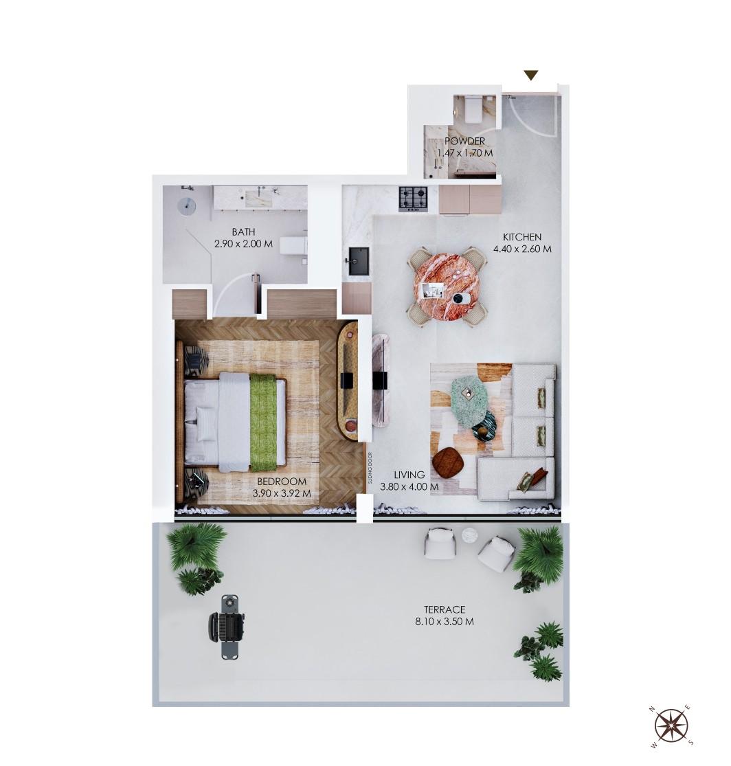 Rabdan Square - 1 Bedroom Apartment - Luxury Project in Meydan