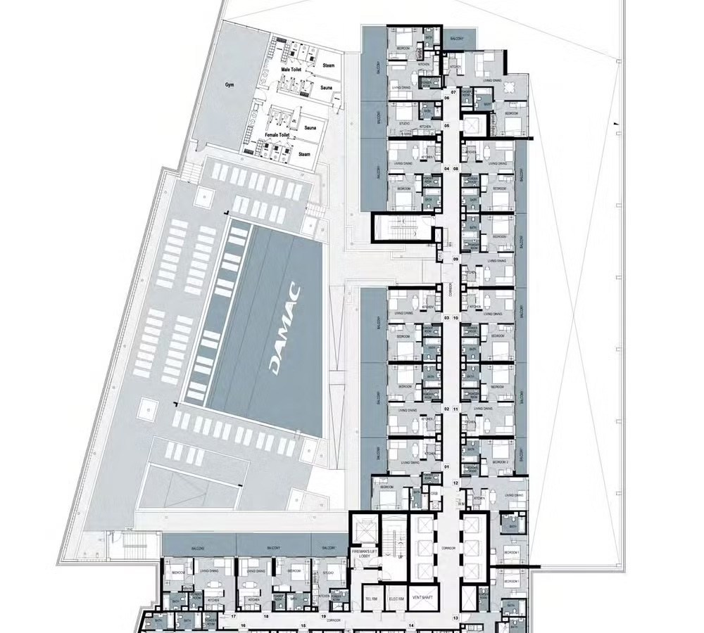 Ready to Move  |  Furnished | Luxury 1 Bedroom Apartment