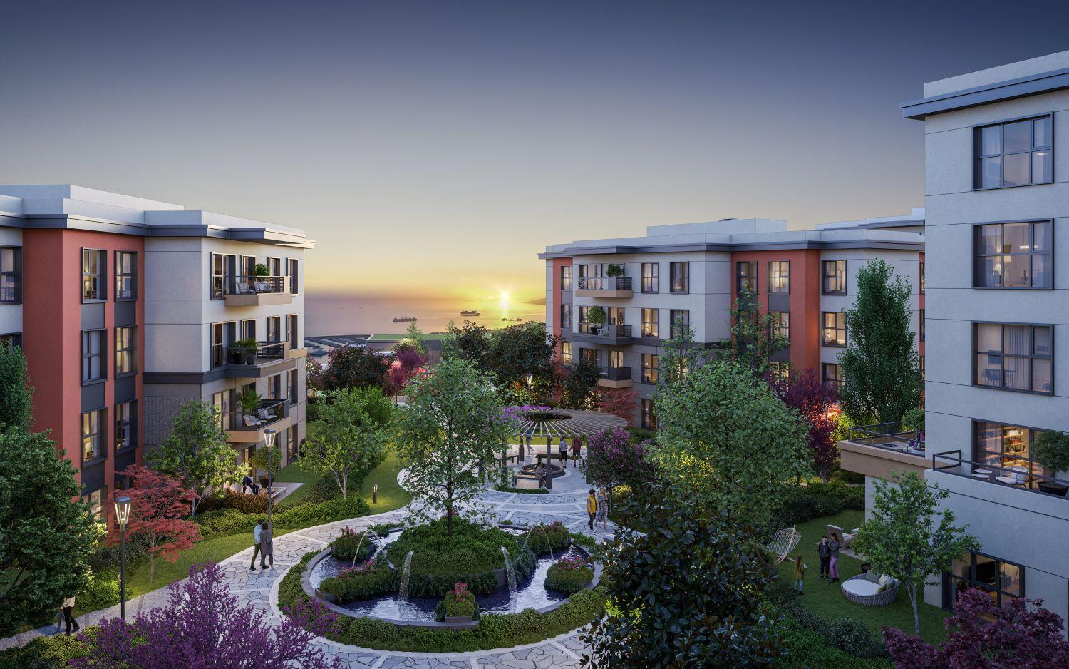 آپارتمان لوکس ۲ خواب در پندیک، تنها ۵۰ متر تا ایستگاه مترو