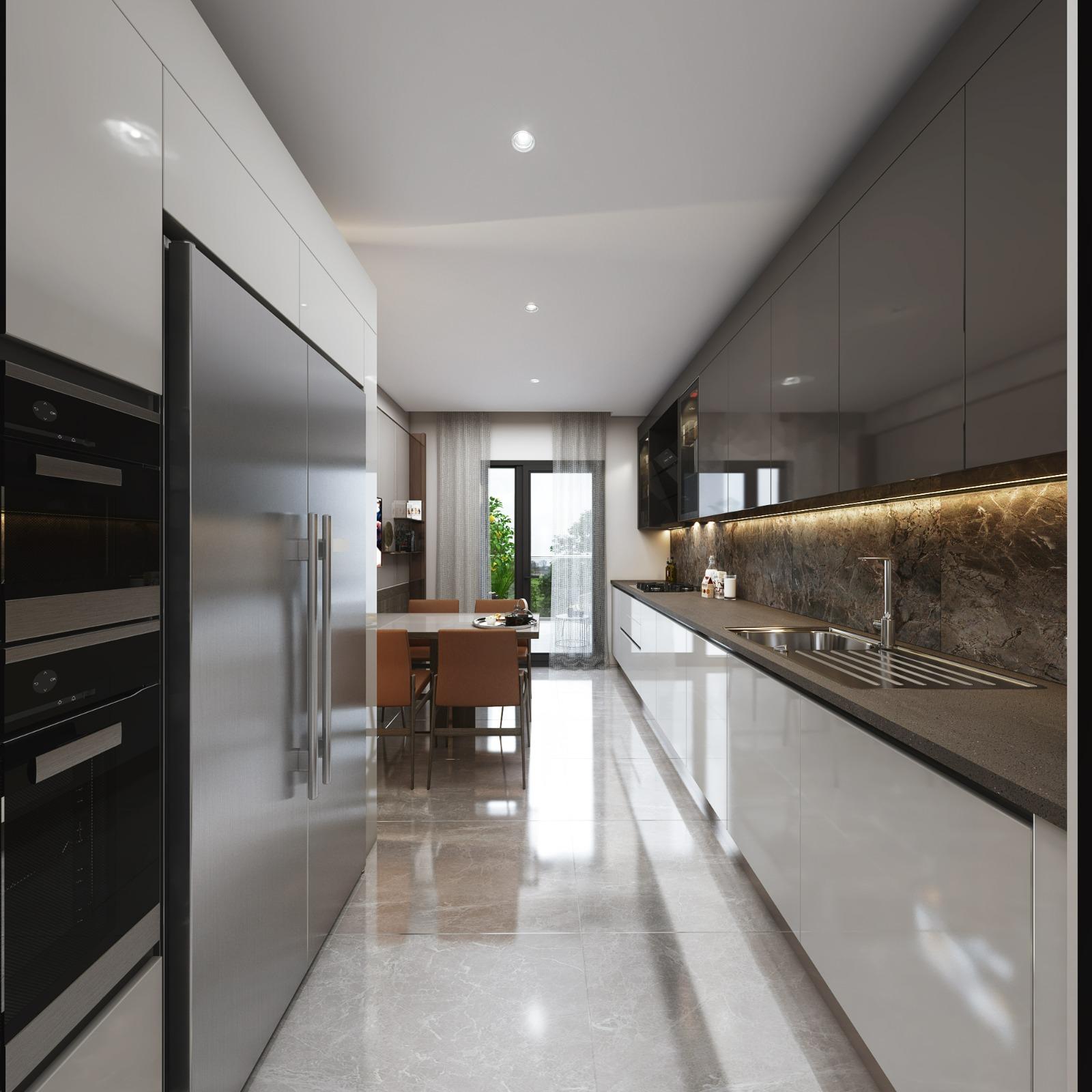 آپارتمان لوکس ۲ خواب در پندیک، تنها ۵۰ متر تا ایستگاه مترو