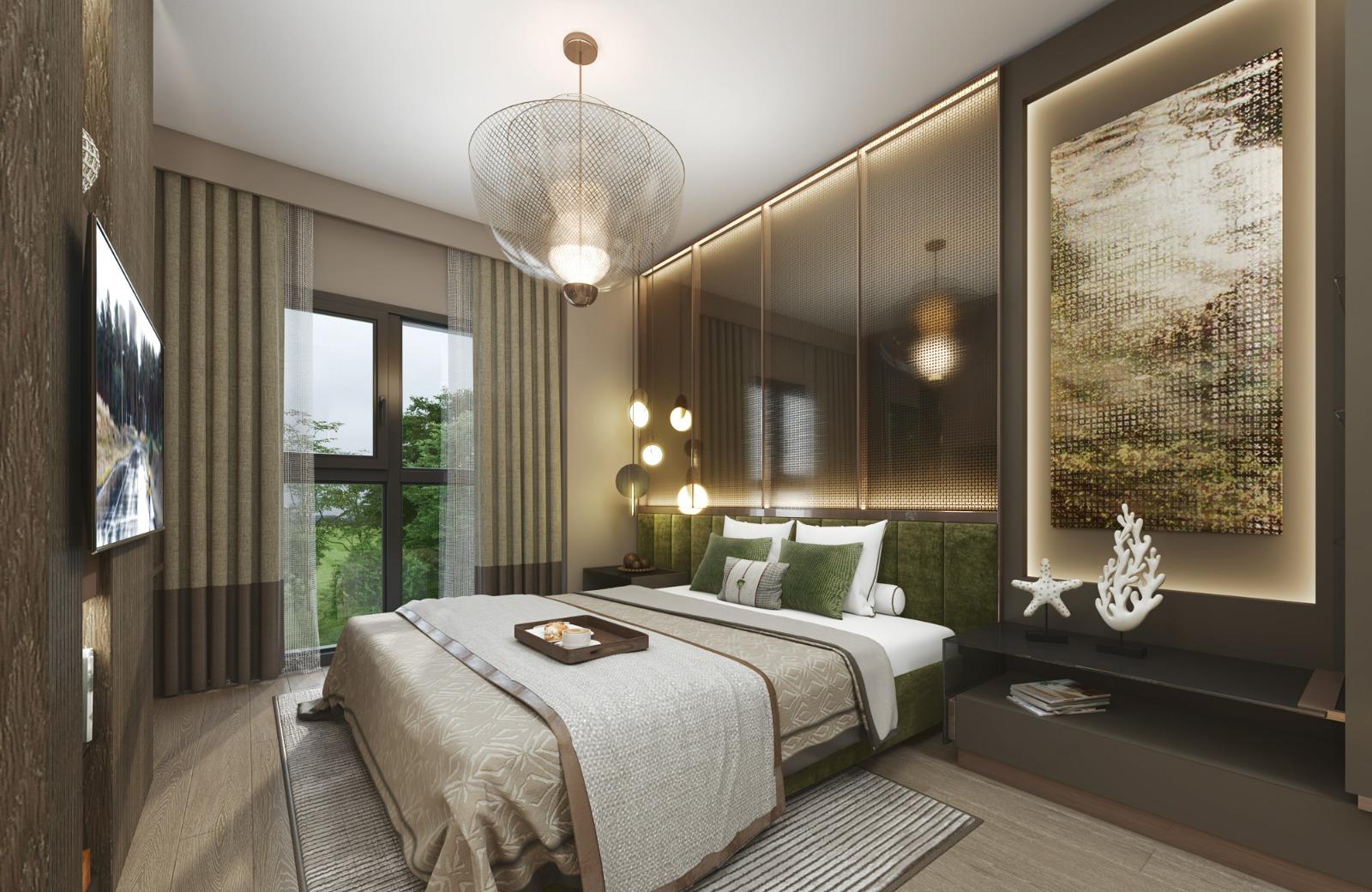 آپارتمان لوکس ۲ خواب در پندیک، تنها ۵۰ متر تا ایستگاه مترو