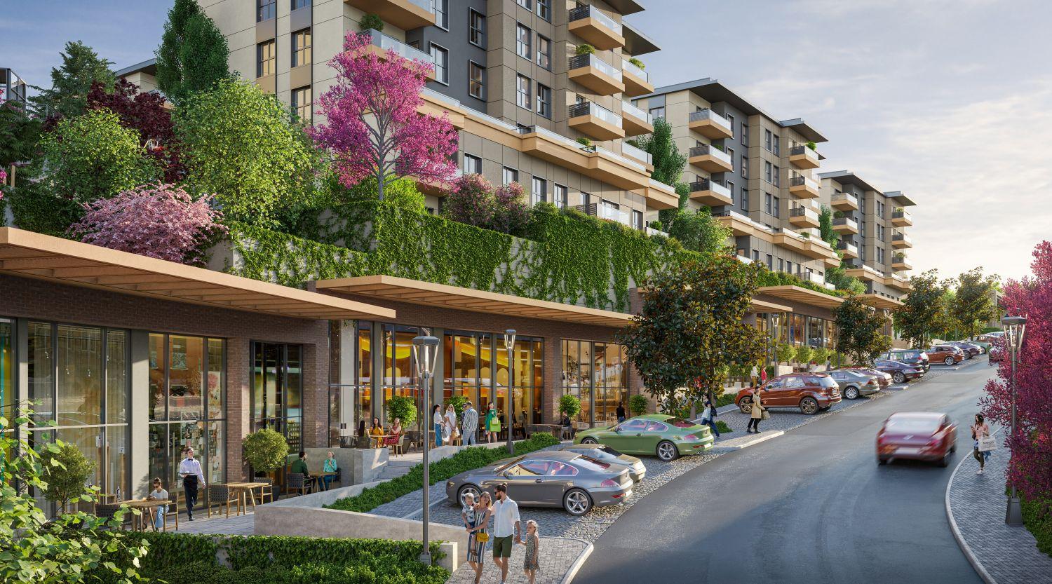 آپارتمان لوکس ۲ خواب در پندیک، تنها ۵۰ متر تا ایستگاه مترو