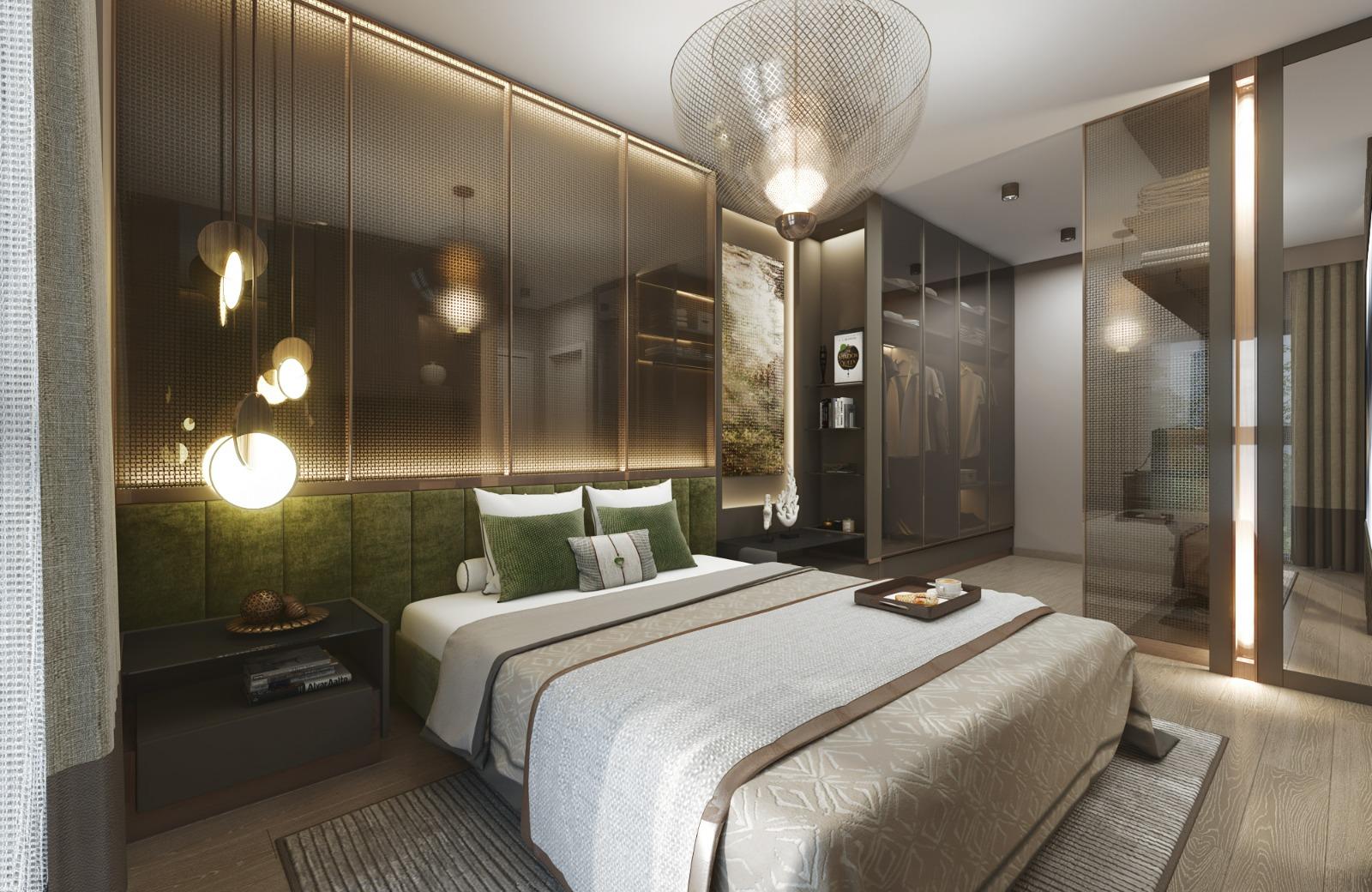 آپارتمان لوکس ۲ خواب در پندیک، تنها ۵۰ متر تا ایستگاه مترو