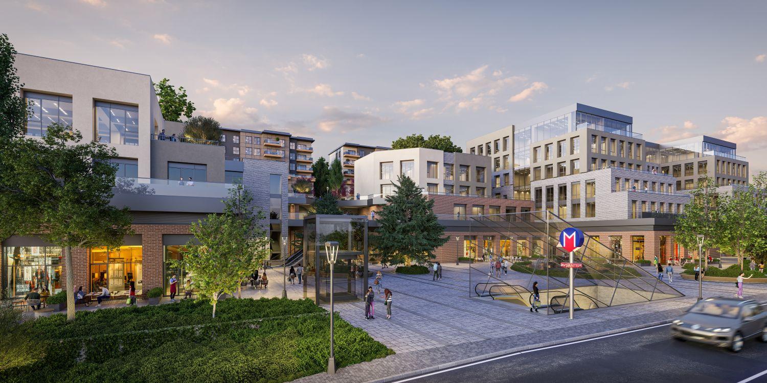 آپارتمان لوکس ۲ خواب در پندیک، تنها ۵۰ متر تا ایستگاه مترو