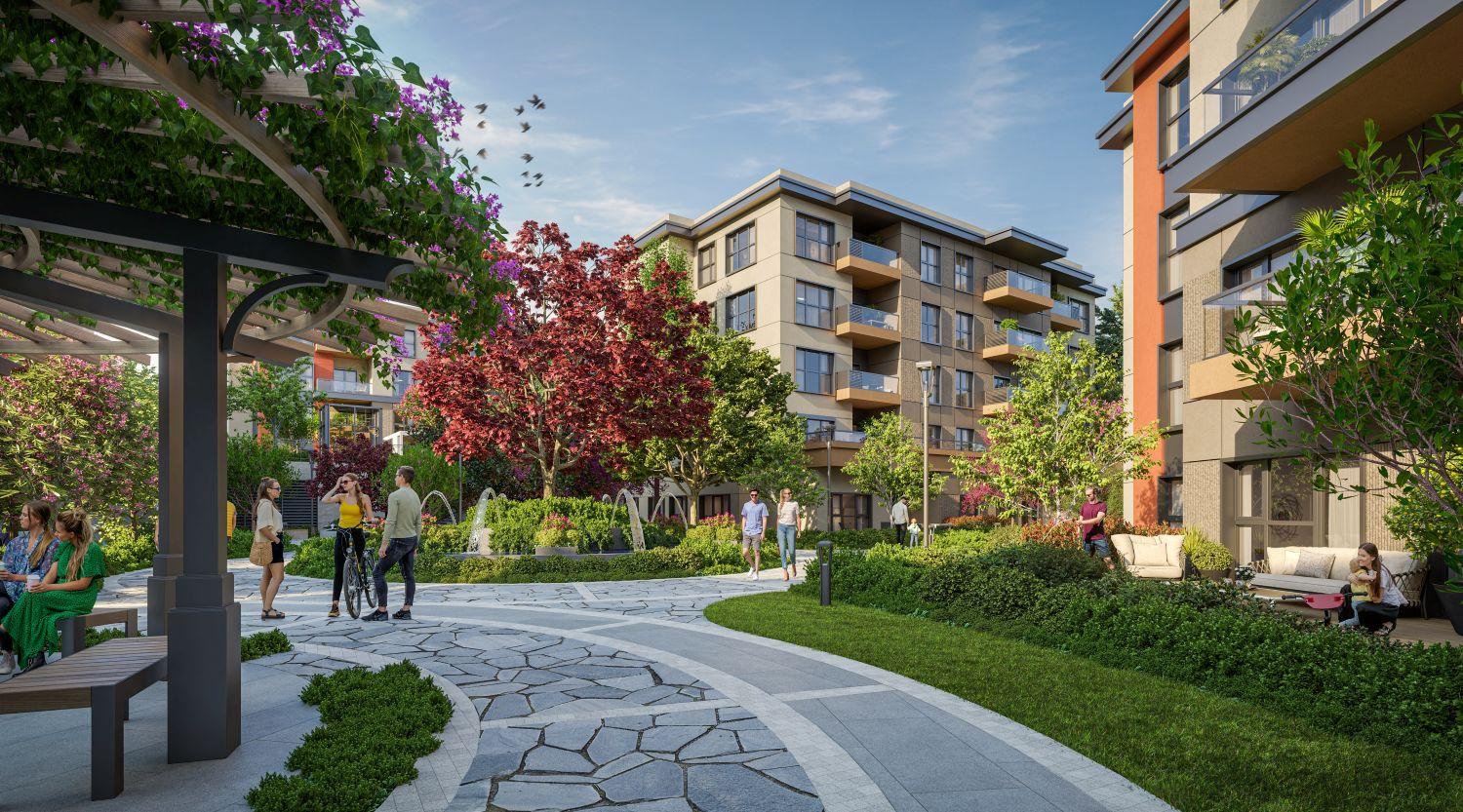 آپارتمان لوکس ۲ خواب در پندیک، تنها ۵۰ متر تا ایستگاه مترو