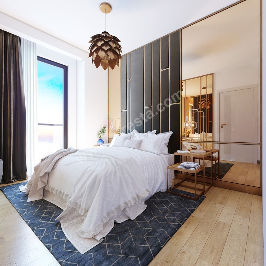 2 Bedroom Flat in Kagithane | Resim Modern