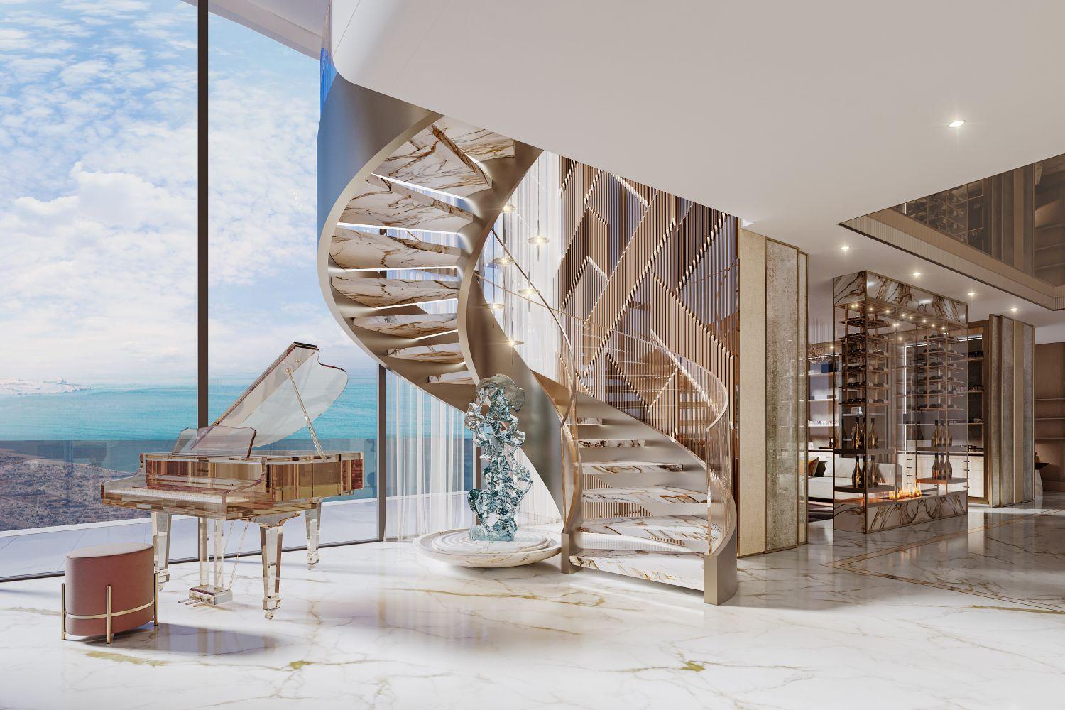 Safa Gate by DAMAC - 2 Bedroom Apartment - Luxury Homes on Sheikh Zayed Road
