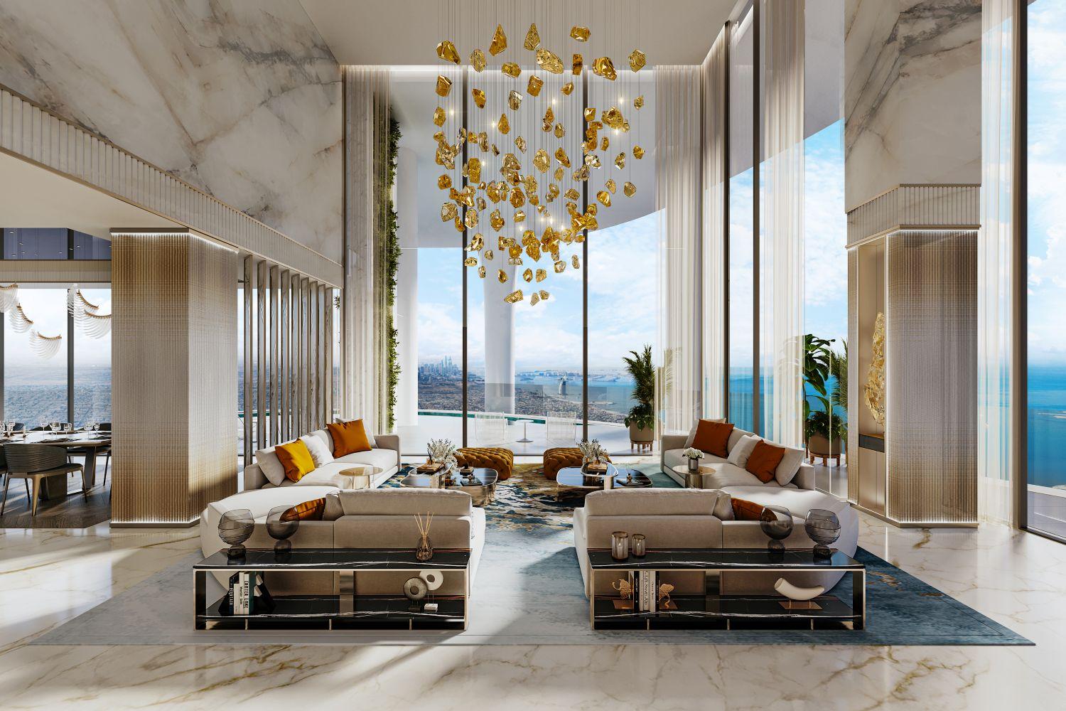 Safa Gate by DAMAC - 2 Bedroom Apartment - Luxury Homes on Sheikh Zayed Road