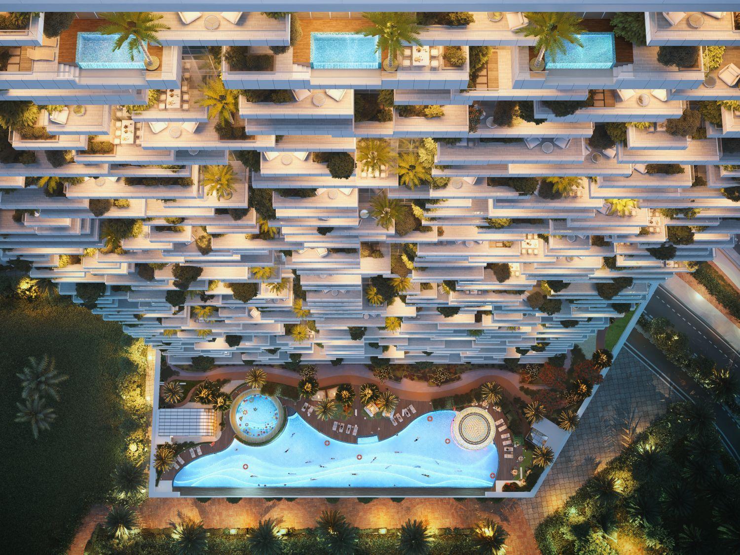 Safa Gate by DAMAC - 2 Bedroom Apartment - Luxury Homes on Sheikh Zayed Road
