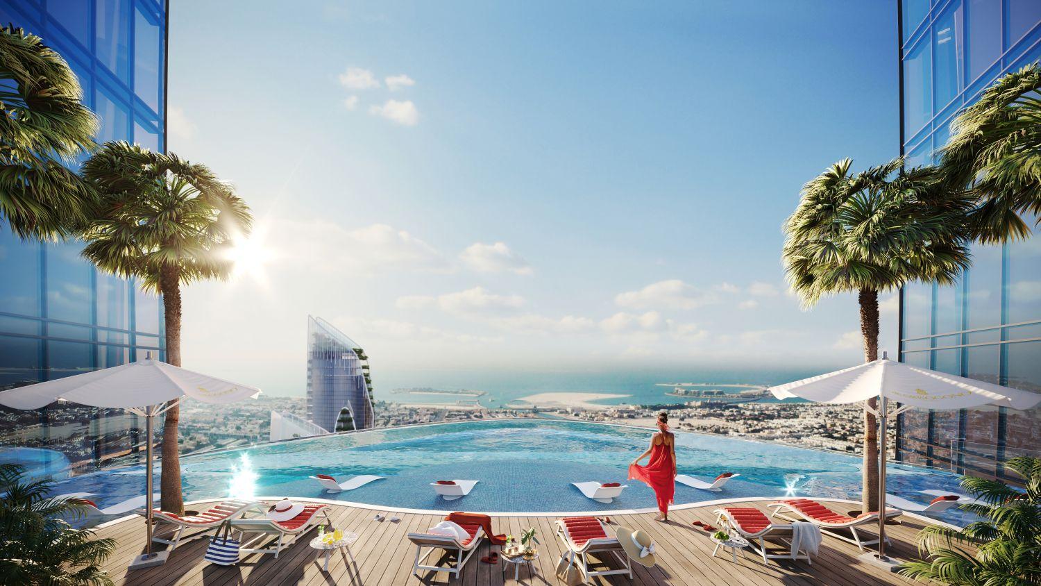 Safa Two by DAMAC: 1 Bedroom Apartment - Ultra-Luxury Branded Homes in Dubai