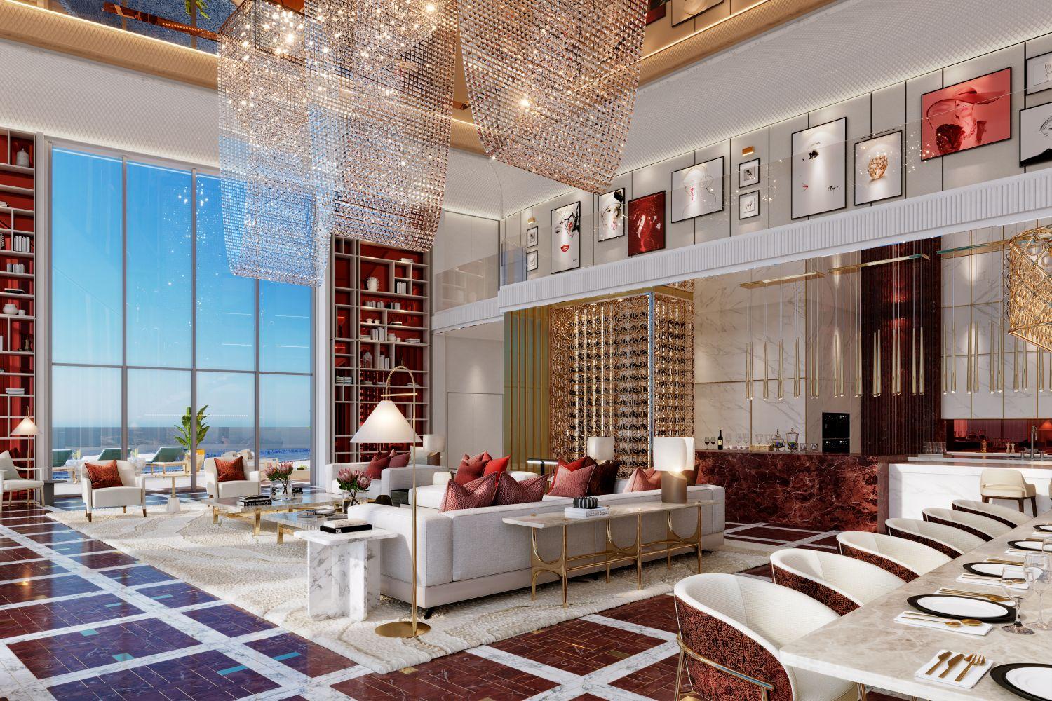 Safa Two by DAMAC: 1 Bedroom Apartment - Ultra-Luxury Branded Homes in Dubai