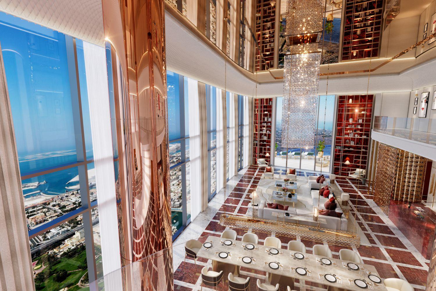 Safa Two by DAMAC: 1 Bedroom Apartment - Ultra-Luxury Branded Homes in Dubai