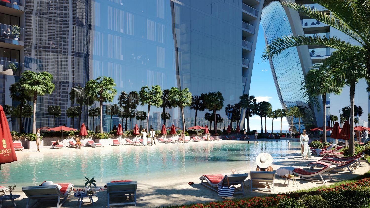 Safa Two by DAMAC: 1 Bedroom Apartment - Ultra-Luxury Branded Homes in Dubai