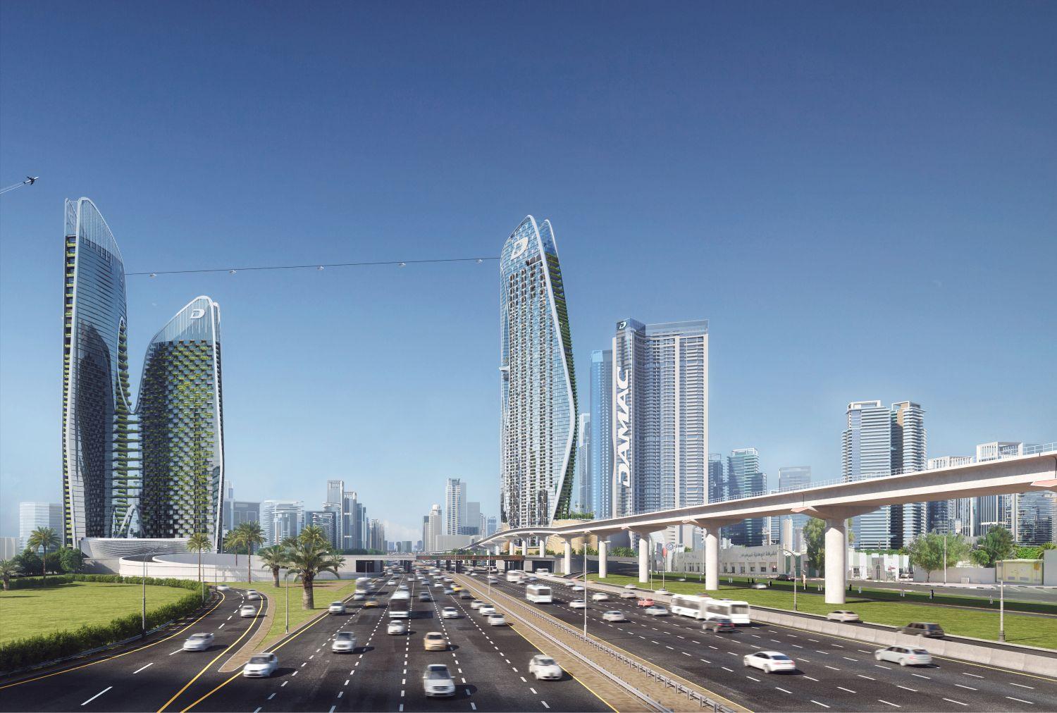 Safa Two by DAMAC: 1 Bedroom Apartment - Ultra-Luxury Branded Homes in Dubai