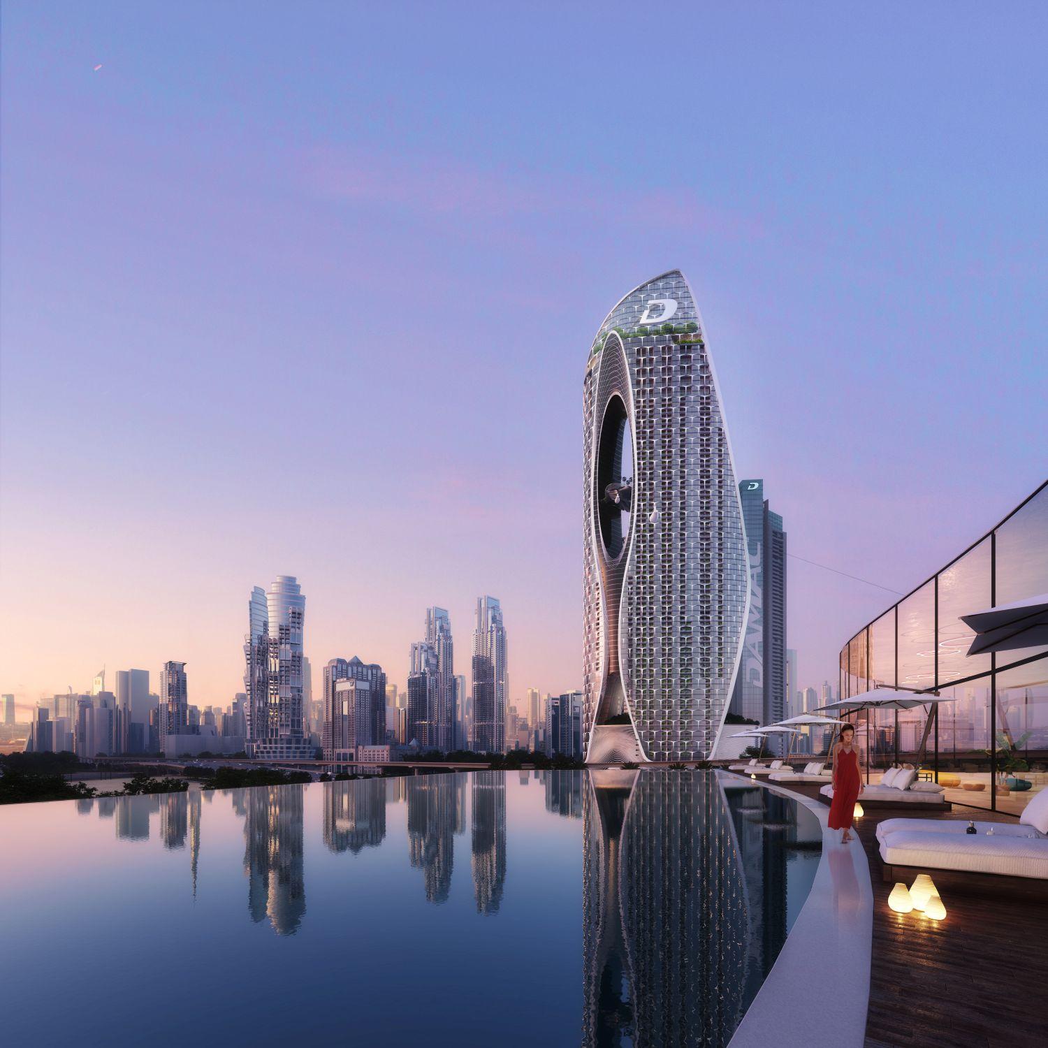 Safa Two by DAMAC: 1 Bedroom Apartment - Ultra-Luxury Branded Homes in Dubai