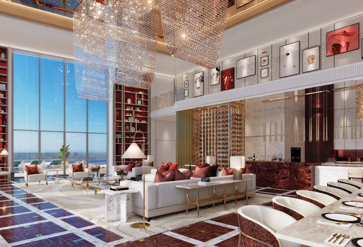 Safa Two by Damac - Tower B - 2 Bedroom Apartment